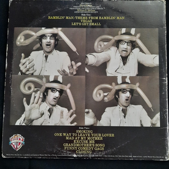 Steve Martin- Let's Get Small, Vinyl LP, 1977 - Picture 2 of 10